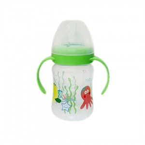 CHAPOTEANDO MAMADERA B/ANCHA C/ASAS LARGAS 250 ml ESTAMPADA